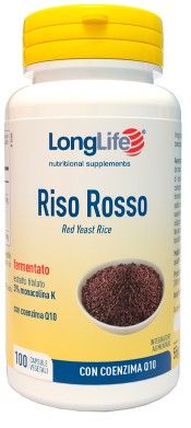 Longlife Riso Rosso Fermentato Integratore Colesterolo 100 capsule vegetali